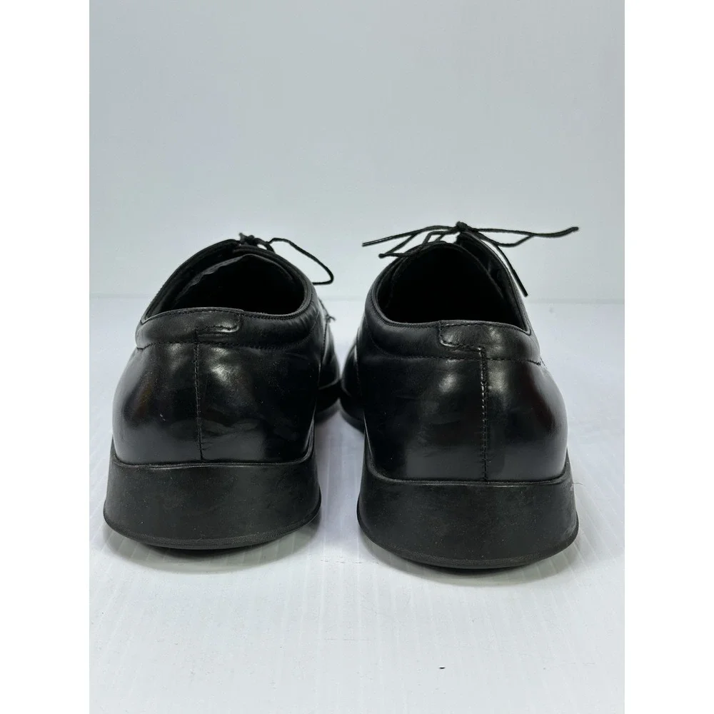 Cole Haan NikeAir Men's Black Leather Comfort Oxford Lace Up Shoes Size‎ 9 1/2 M